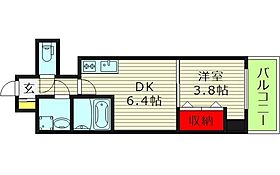 GARDENIA城東  ｜ 大阪府大阪市城東区永田１丁目（賃貸マンション1DK・9階・26.88㎡） その2