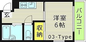 カルムセイワ高殿  ｜ 大阪府大阪市旭区高殿７丁目（賃貸マンション1K・3階・19.00㎡） その2