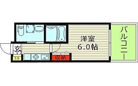 コンチネンタル東小橋  ｜ 大阪府大阪市東成区東小橋２丁目（賃貸マンション1DK・10階・20.17㎡） その2