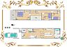 区画図：参考建物プラン♪建物面積82.19m2　/　建物金額約1740万円