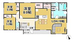 平屋戸建　石岡市石岡4期 1号棟
