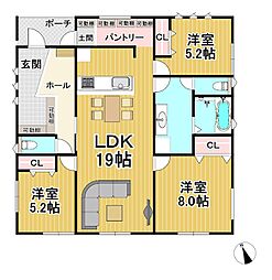平屋戸建 石岡市石岡4期 2号棟