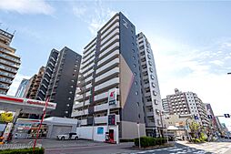 アドバンス難波ラシュレの外観（北西側から）
