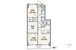 間取図画像 3LDK