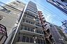 外観：プレサンスロジェ堺筋本町の外観（北東側から）