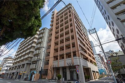 外観：本町パークホームズCITYWESTの外観（南西側から）