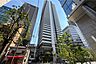 外観：ブランズタワー御堂筋本町の外観（北東側から）