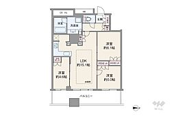 間取図画像 3LDK