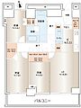 WコンフォートタワーズEAST44階13,980万円