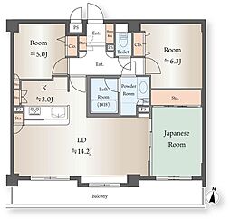 間取図画像 3LDK