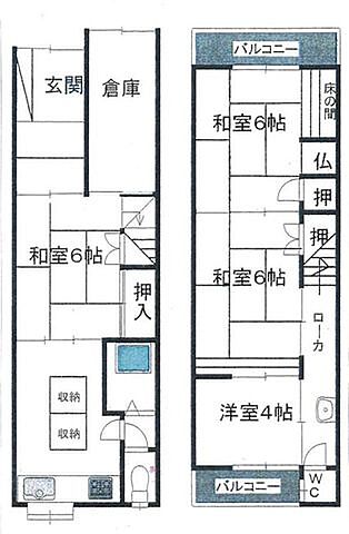 間取り 大阪市城東区野江2丁目