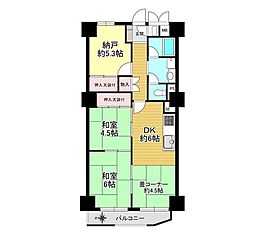 間取図画像 2SDK
