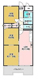 コボリマンション新大阪 3LDKの間取図画像