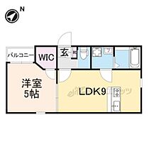 Ｋ’ｓ　Ｒｅｓｉｄｅｎｃｅ生駒 203 ｜ 奈良県生駒市仲之町（賃貸アパート1LDK・2階・34.94㎡） その2