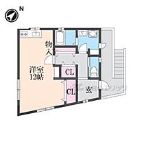 大阪府枚方市招提南町１丁目（賃貸一戸建1K・2階・37.53㎡） その1