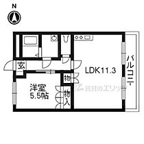 プロニティハイム藤本 301 ｜ 大阪府枚方市片鉾東町（賃貸マンション1LDK・3階・39.66㎡） その2