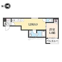 大阪府東大阪市岩田町３丁目（賃貸アパート1LDK・3階・30.34㎡） その2