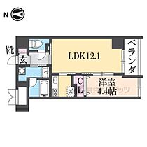 コンソラーレ 401 ｜ 大阪府枚方市大垣内町２丁目（賃貸マンション1LDK・4階・40.12㎡） その2