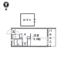 レオパレスヴィラ 204 ｜ 大阪府東大阪市日下町５丁目（賃貸アパート1K・2階・20.28㎡） その2