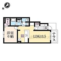 奈良県生駒市松美台（賃貸アパート1LDK・1階・46.06㎡） その2