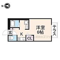 大阪府枚方市桜町（賃貸アパート1K・1階・23.40㎡） その2