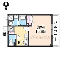 シャトルウエスト 202 ｜ 大阪府東大阪市西上小阪（賃貸マンション1K・2階・32.16㎡） その1