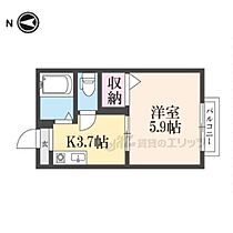 奈良県橿原市新口町（賃貸アパート1K・2階・21.21㎡） その2