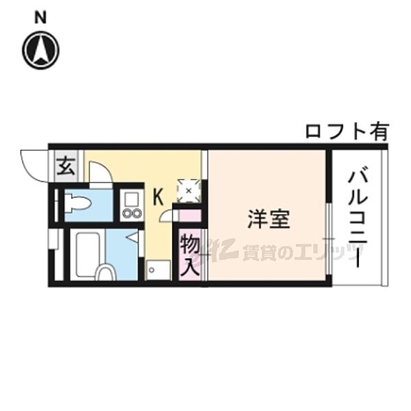 レオパレスハートピア15 203｜奈良県香芝市五位堂４丁目(賃貸アパート1K・2階・20.28㎡)の写真 その2