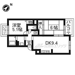 🉐敷金礼金0円！🉐片町線 長尾駅 バス13分 峠下車 徒歩2分