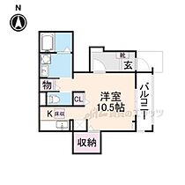 アザレアツインズ 106 ｜ 奈良県磯城郡田原本町大字十六面（賃貸アパート1R・1階・29.85㎡） その2