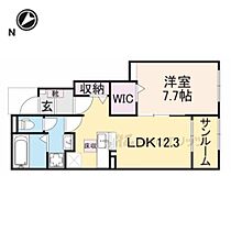 奈良県橿原市久米町（賃貸アパート1LDK・1階・50.14㎡） その2