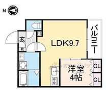 ジーメゾン大和小泉グレーデ 302 ｜ 奈良県生駒郡安堵町大字東安堵（賃貸アパート1LDK・3階・34.28㎡） その2