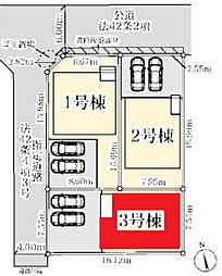 春日部市小渕第2　全3棟　3号棟