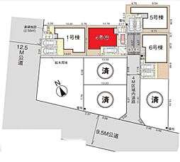 三郷市早稲田13期全7棟 4号棟