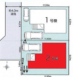 越谷市東越谷4丁目 全2棟 2号棟