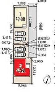 間取り：区画図