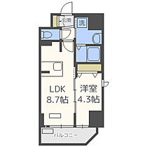 プレサンス難波クチュール  ｜ 大阪府大阪市浪速区幸町2丁目（賃貸マンション1LDK・14階・33.54㎡） その2