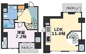 Radiation Court  ｜ 大阪府大阪市天王寺区生玉寺町（賃貸マンション1LDK・6階・54.91㎡） その2