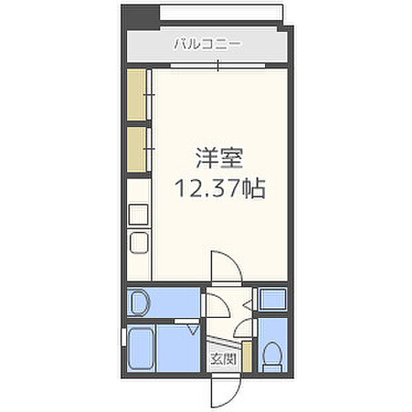 フォレステージュ靱公園 ｜大阪府大阪市西区靱本町2丁目(賃貸マンション1R・9階・34.85㎡)の写真 その2