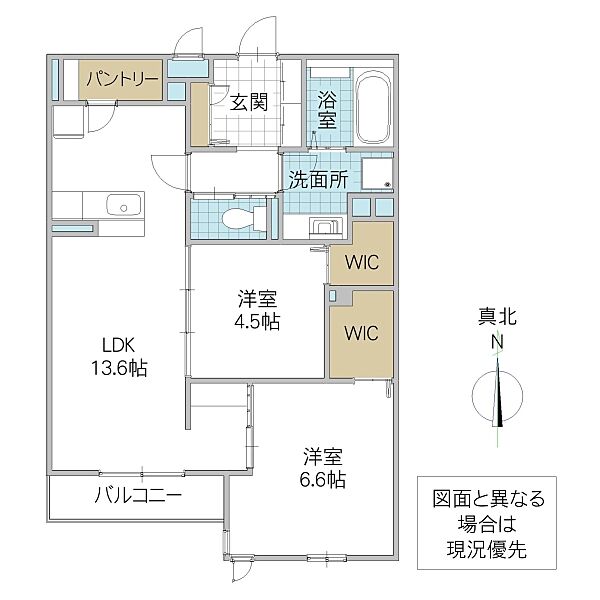 Lien KAISEI 306号室｜茨城県取手市ゆめみ野(賃貸アパート2LDK・3階・61.88㎡)の写真 その1