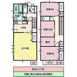 オリーブの樹つくば 4LDKの間取図画像