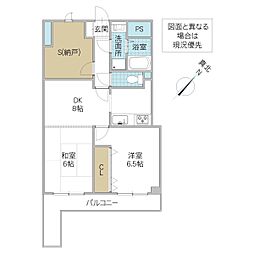 ライオンズマンション取手 2SDKの間取図画像