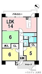 間取図画像 3LDK