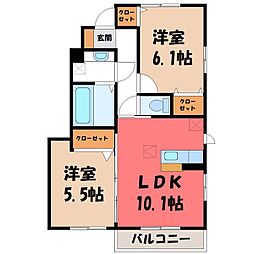 東武伊勢崎線 新伊勢崎駅 徒歩11分