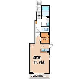 東武伊勢崎線 剛志駅 4.3km 1階/-