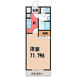 JR両毛線 岩宿駅 徒歩14分