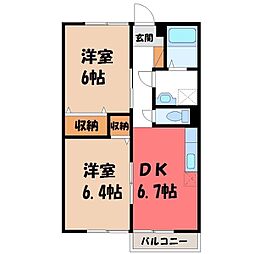 🉐敷金礼金0円！🉐両毛線 前橋大島駅 徒歩11分