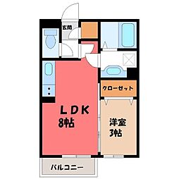 JR両毛線 駒形駅 徒歩11分