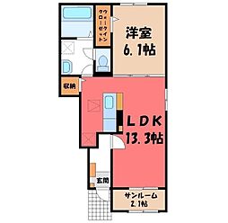 JR両毛線 新前橋駅 徒歩27分 1階/-