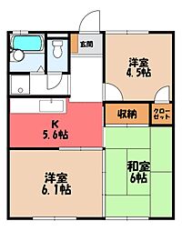 JR高崎線 倉賀野駅 徒歩23分 1階/-